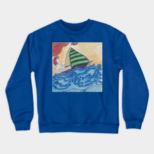 Go to the sea. Crewneck Sweatshirt